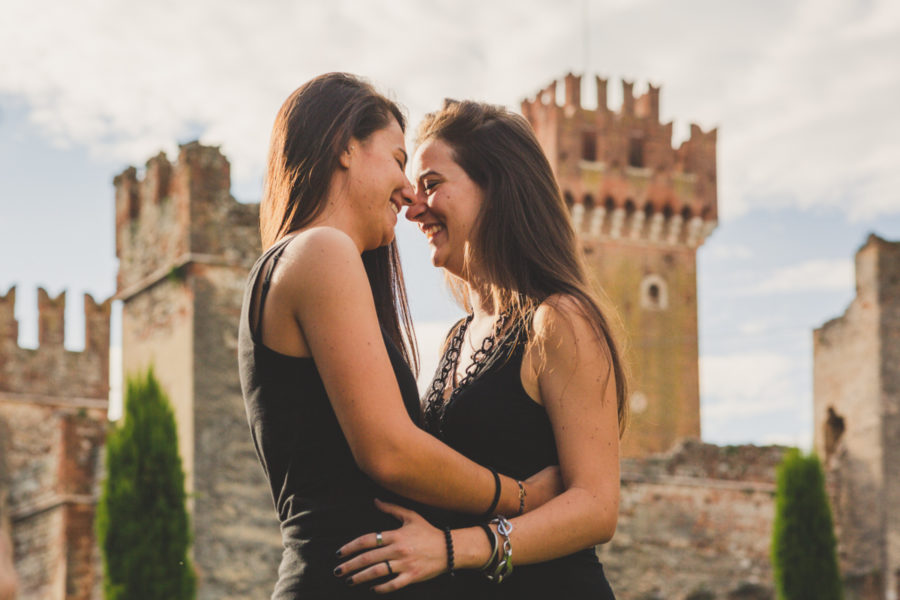 Awesome and creative gay, lesbian and trans wedding photography in Verona and Lake Garda area