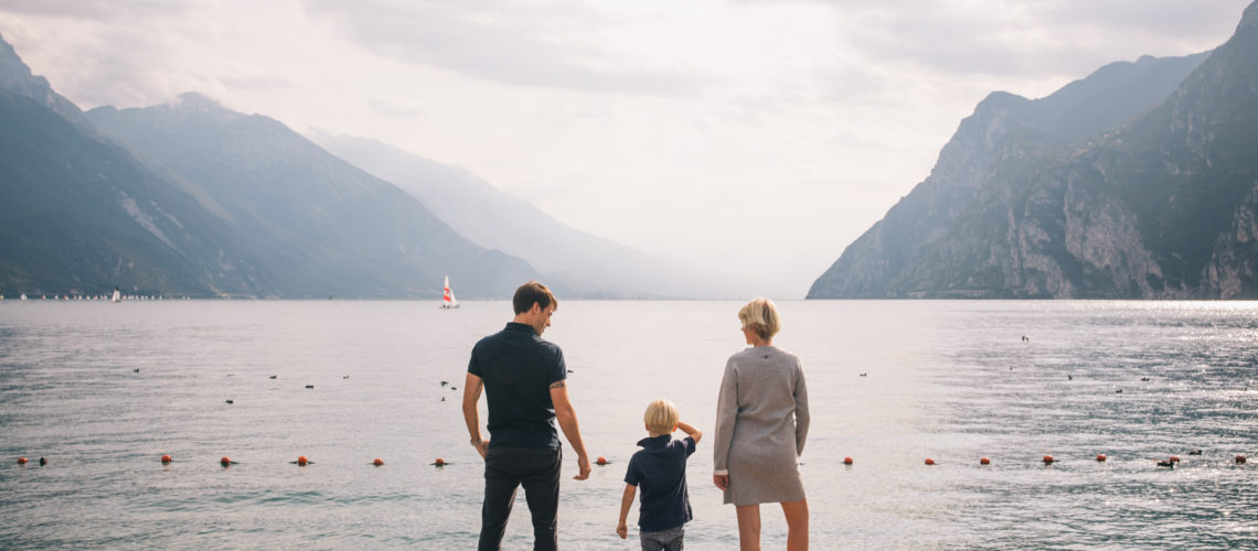 Family Photos at Lake Garda with the Local Photographer