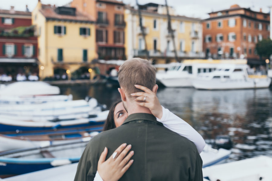 elopement at lake garda in Italy