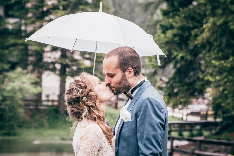 Servizio fotografico matrimonio al Lago di Braies Pragser