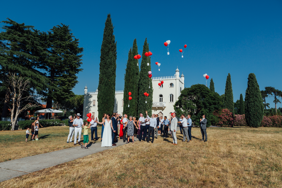 Fotografo matrimonio civile a Villa La Bagatta